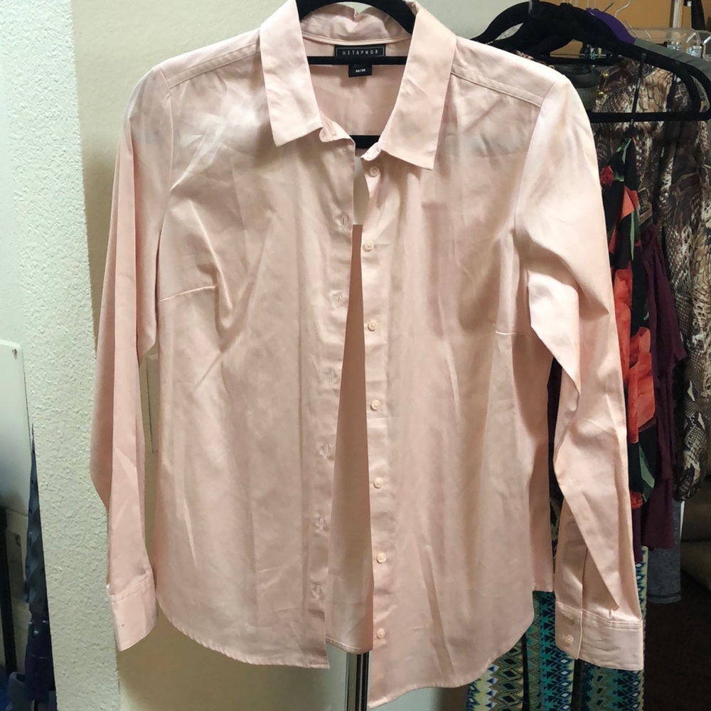 Pink Button Down